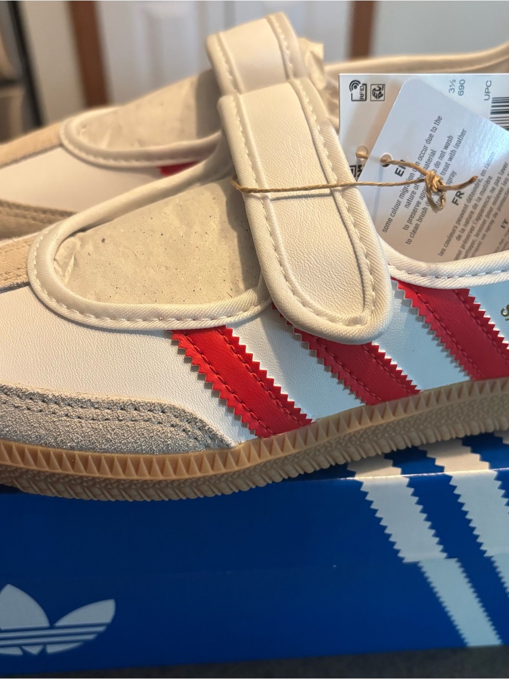 adidas Kids Samba Mary-Jane Sneakers - 4Y /5.5-6 women’s equivalent New!!! - Picture 3 of 7
